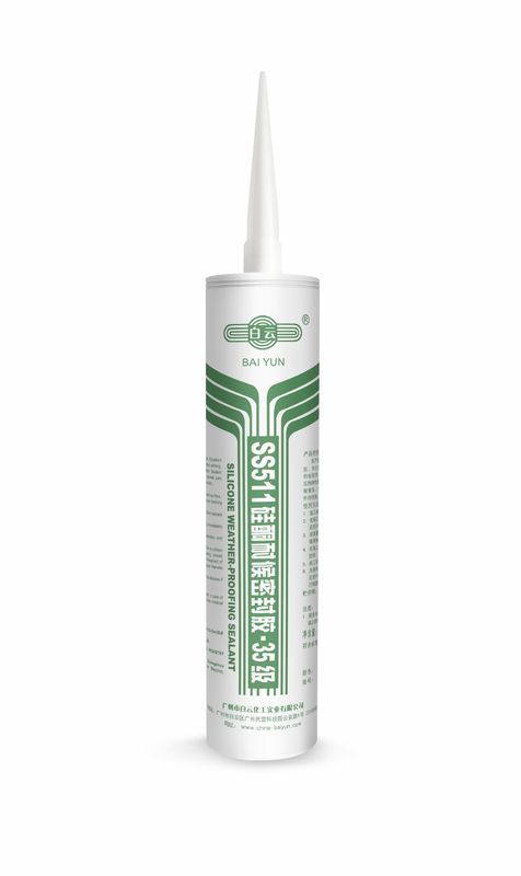 S511 Silicone Weatherproofing Sealant Non Corrosive Curing System